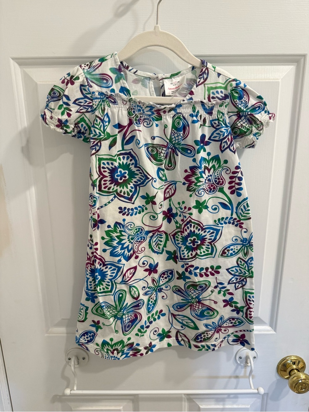 Hanna Andersson 6-7 Butterfly Dress